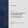 Cover der Masterarbeit von Maren Bartels zum Thema Die Leitstelle als Gatekeeper im Gesundheitswesen