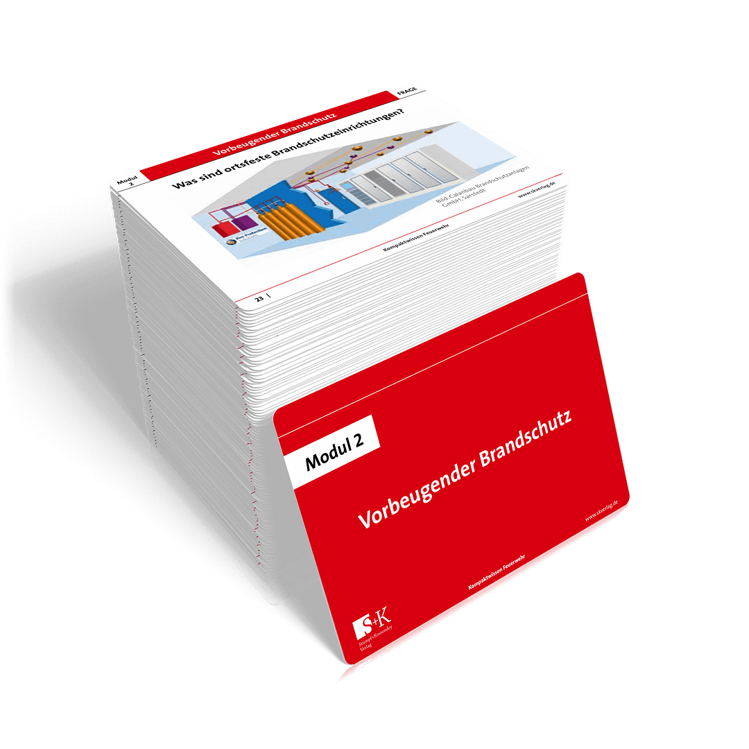 Kompaktwissen Feuerwehr – Lernkarten für die Grundausbildung im Brandschutzdienst – Bild 2