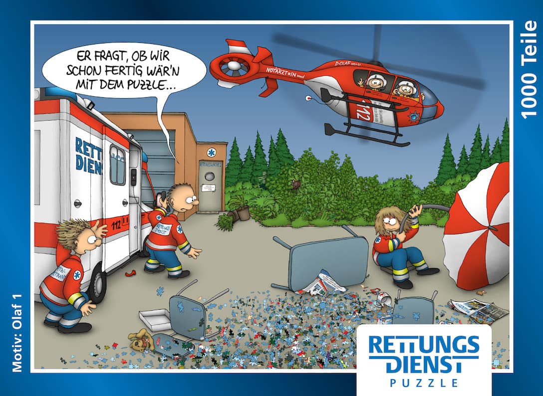 RETTUNGSDIENST-Puzzle "Olaf" – Bild 3