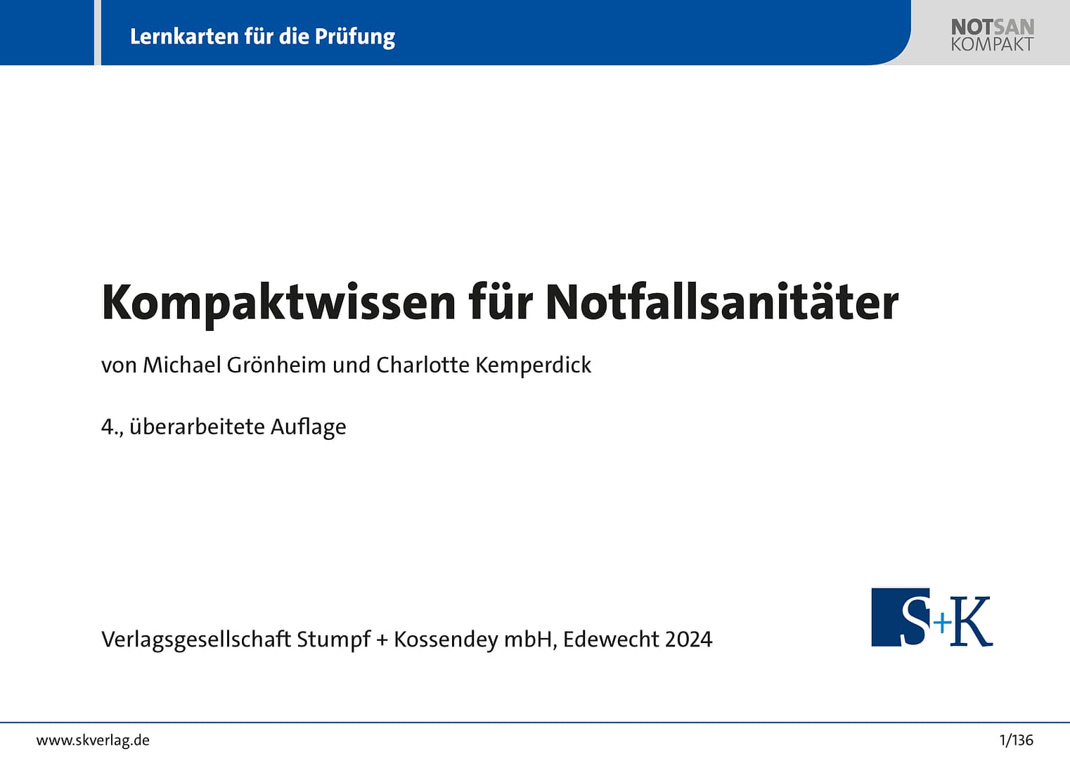 Kompaktwissen für Notfallsanitäter - Lernkarten für die Prüfungsvorbereitung – Bild 2
