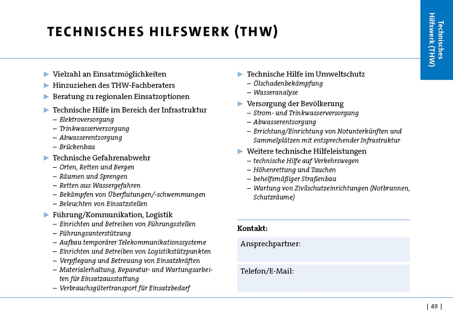 Taschenkarten Stabsarbeit – Einsatzhilfen für Angehörige von Katastrophen- und Krisenstäben – Bild 10