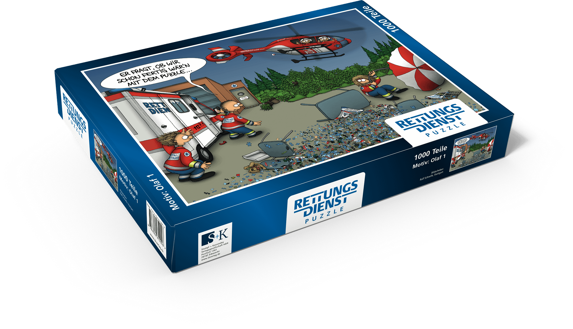 RETTUNGSDIENST-Puzzle "Olaf" – Bild 2