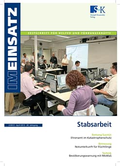 IM EINSATZ 02/2013 - Stabsarbeit – viele Facetten und Funktionen