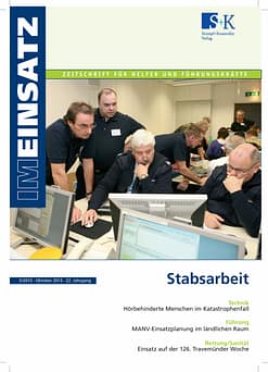 IM EINSATZ 05/2015 - Führung für den Krisenfall