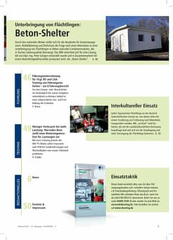 IM EINSATZ 01/2016 - Großschadenslagen effektiv bewältigen