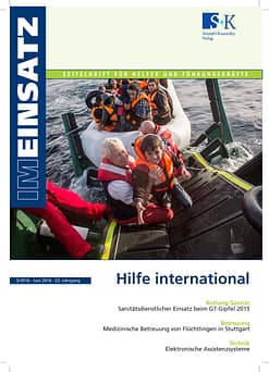 IM EINSATZ 03/2016 - Katastropheneinsätze in anderen Ländern