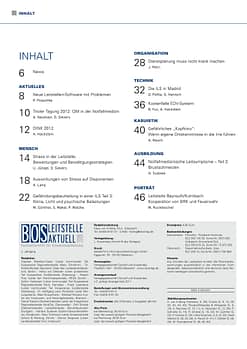 BOS LEITSTELLE AKTUELL 2/2012 - Der Mensch