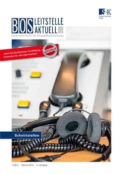 BOS LEITSTELLE AKTUELL 1/2014 - Schnittstellen