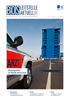 BOS LEITSTELLE AKTUELL 2/2015 - Demografie in Stadt und Land