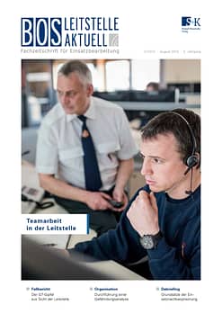 BOS LEITSTELLE AKTUELL 3/2015 - Teamarbeit in der Leitstelle