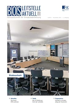 BOS LEITSTELLE AKTUELL 4/2015 - Stabsarbeit