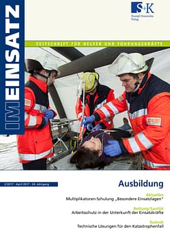 IM EINSATZ 02/2017 - Ehrenamt kein Grund für mindere Qualität