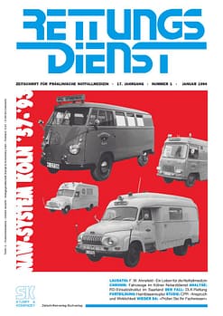 RETTUNGSDIENST 01/1994