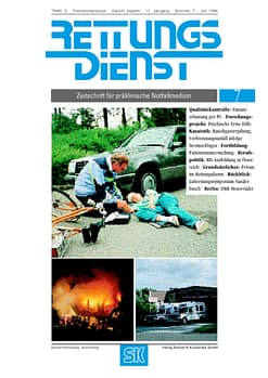 RETTUNGSDIENST 07/1994