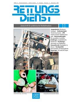 RETTUNGSDIENST 11/1994