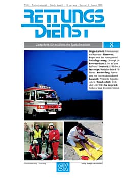 RETTUNGSDIENST 08/1995