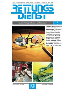 RETTUNGSDIENST 03/1996