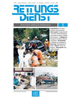 RETTUNGSDIENST 08/1996