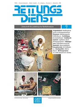 RETTUNGSDIENST 09/1996