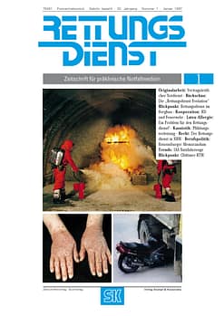 RETTUNGSDIENST 01/1997