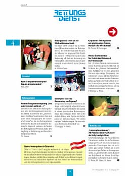 RETTUNGSDIENST 04/1997