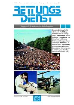 RETTUNGSDIENST 01/1998