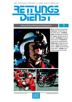RETTUNGSDIENST 09/1998