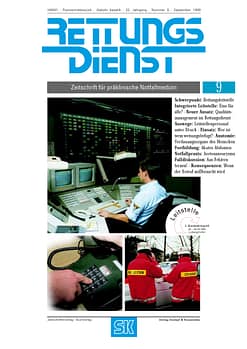 RETTUNGSDIENST 09/1999