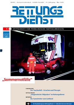 RETTUNGSDIENST 05/2000