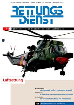 RETTUNGSDIENST 09/2000