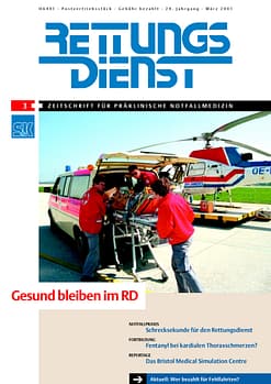 RETTUNGSDIENST 03/2001
