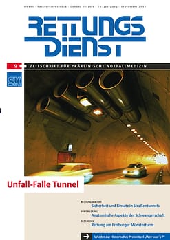 RETTUNGSDIENST 09/2001