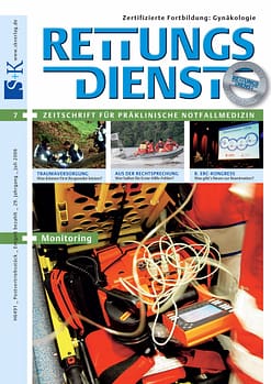 RETTUNGSDIENST 01/2006