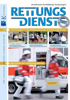 RETTUNGSDIENST 01/2006