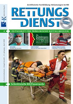 RETTUNGSDIENST 04/2008
