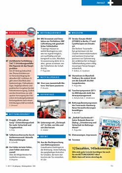RETTUNGSDIENST 07/2011