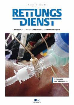 RETTUNGSDIENST 01/2012