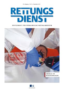 RETTUNGSDIENST 09/2012