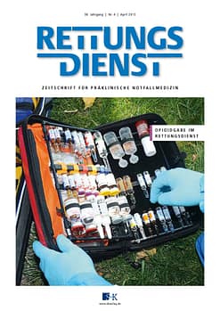 RETTUNGSDIENST 04/2013