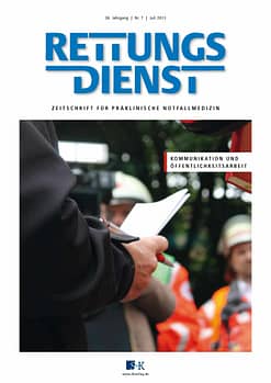 RETTUNGSDIENST 07/2013
