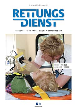 RETTUNGSDIENST 08/2013