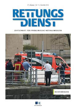 RETTUNGSDIENST 11/2014
