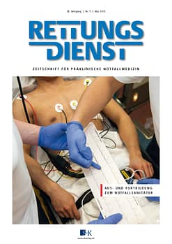 RETTUNGSDIENST 05/2015