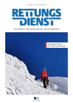 RETTUNGSDIENST 12/2022 (e-Journal)