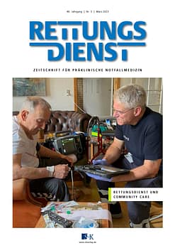 RETTUNGSDIENST 3/2023: Rettungsdienst und Community Care