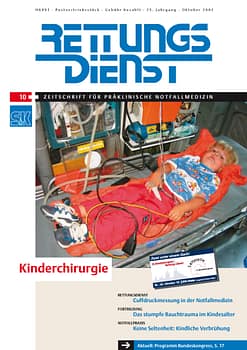 RETTUNGSDIENST 10/2002