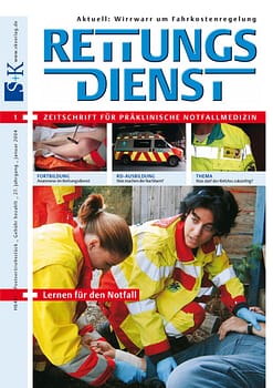 RETTUNGSDIENST 01/2004