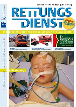 RETTUNGSDIENST 11/2007