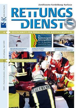 RETTUNGSDIENST 04/2009