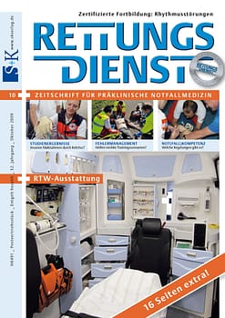 RETTUNGSDIENST 10/2009